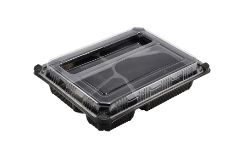 New 4-compartment food container